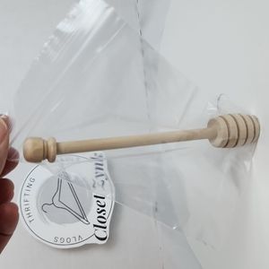 Honey Dipper Mixing Stirrer Wooden Stick